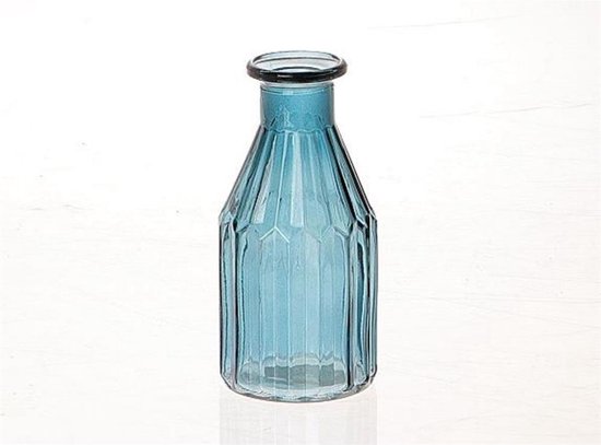 Vase Meridian Ø7.5xh16.5cm bleu