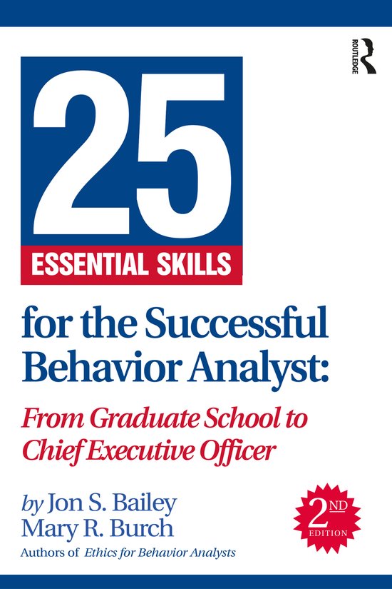 25 Essential Skills for the Successful Behavior Analyst - cover