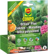 COMPO Ortiva Plus - ziektebestrijder op sierplanten en groenten - ook tegen buxusziekte - geneest en voorkomt - snelle absorptie - doosje 20 ml