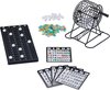 Afbeelding van het spelletje Relaxdays bingo spel - bingokaarten - bingomolen - groot - bingo set - seniorenspel