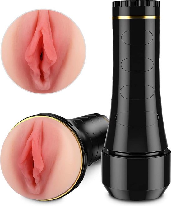 Masturbator voor man - Pocket Pussy - Sex toys voor mannen - Zwart - Alternatief voor Fleshlight