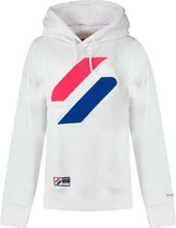 Superdry Code Logo Che Os Capuchon Wit XS-S Vrouw