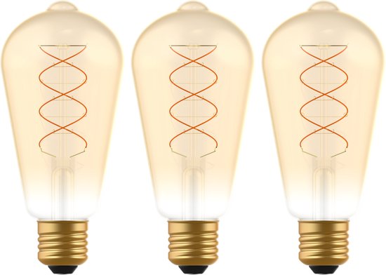 Proventa LED Filament lamp E27 - ⌀ 64 - Dimbaar - Warm wit - lampen
