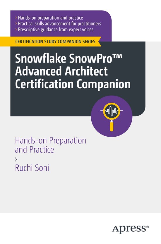 Certification Study Companion Series- Snowflake SnowPro™ A ... - cover