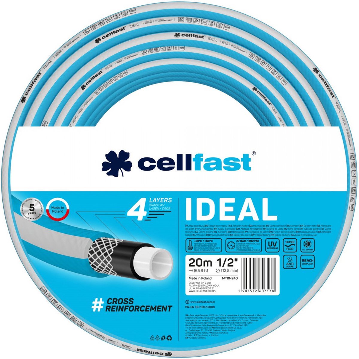 Cellfast - IDEAL -Tuinslang 1/2