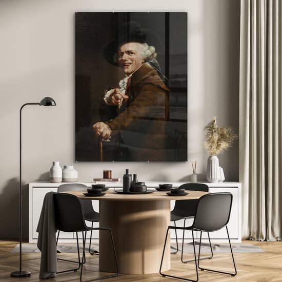 Peinture sur Verre - Autoportrait - Joseph Ducreux - 90x120 cm - Peintures sur Verre Peintures - Photo sur Glas