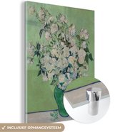 Roses - Peinture de Vincent van Gogh Plexiglass 60x80 cm - Tirage photo sur Glas (décoration murale en plexiglas)