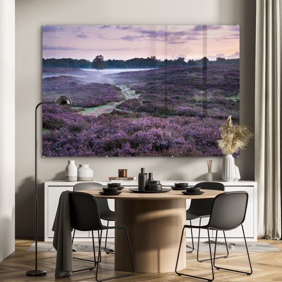 Peinture sur Verre - Brume dans la Lande - 180x120 cm - Peintures sur Verre Peintures - Photo sur Glas