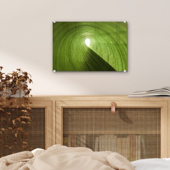 MuchoWow® Peinture sur verre 30x20 cm - Peinture sur verre acrylique - Feuille roulée - Photo sur verre - Peintures