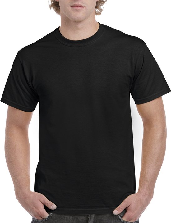 Gildan Hammer™ T-shirt met ronde hals Zwart - 4XL