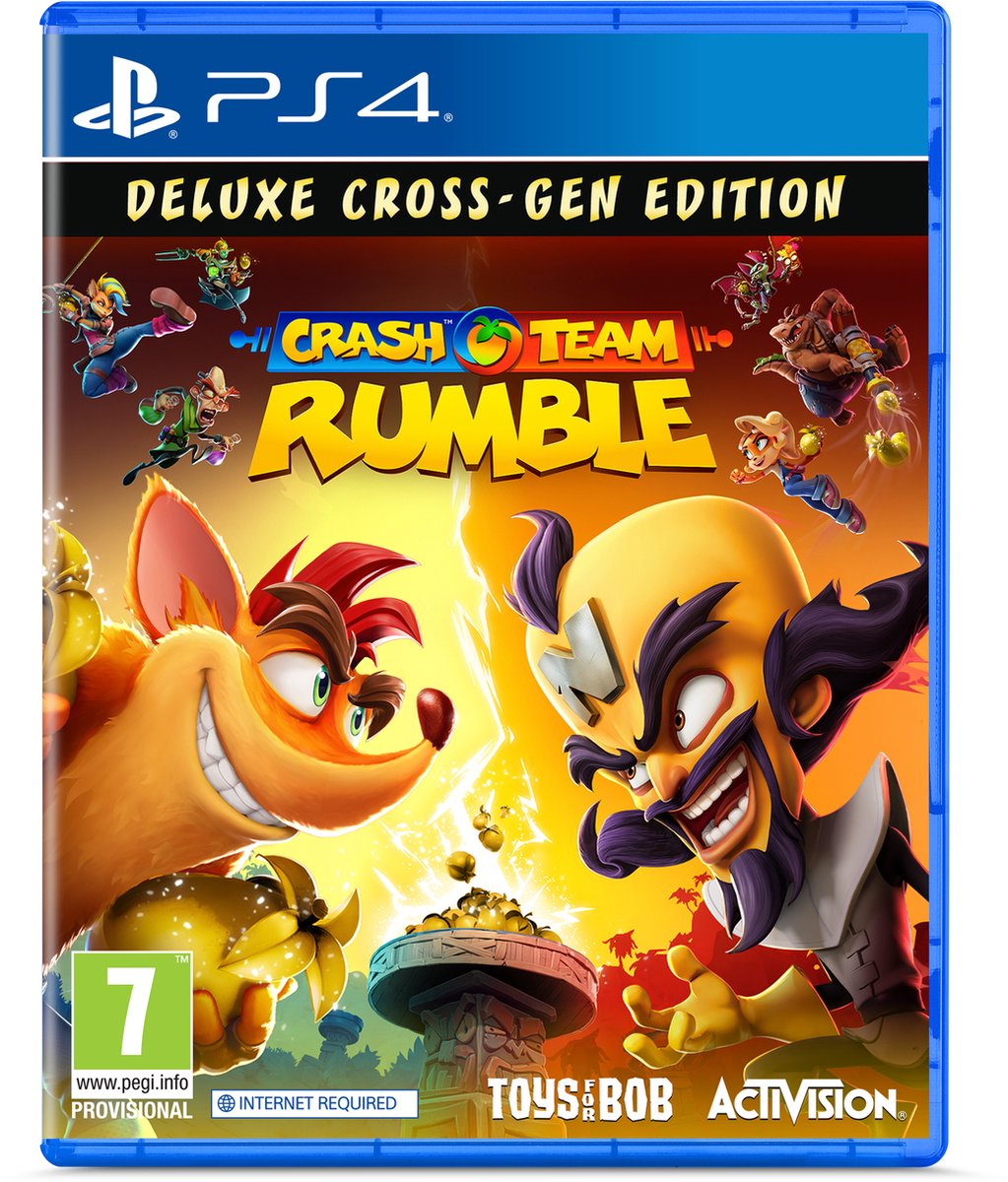 Crash Team Rumble Deluxe - PS4 - Activision Blizzard Entertainment