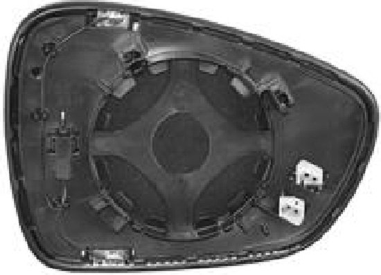 Rétroviseur Gauche Chauffant Pour Renault Clio 4/Captur/Zoe 2012-2020 - Verre Remplacement - Côté Conducteur