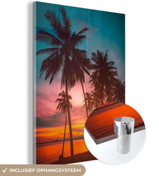 MuchoWow© Canvas Schilderij 60x80 cm Kamer Muur Decoratie Woonkamer