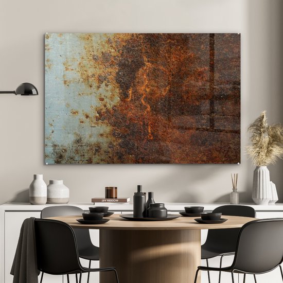 Peinture sur Verre - Plaques - Fer - Rouille - 120x80 cm - Peintures sur Verre Peintures - Photo sur Glas