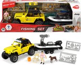 Playlife Fishing Set - Jeep met Boot + Visset (18-delig)