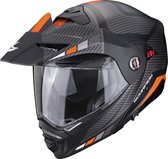 Scorpion Adx-2 Camino Matt Black-Silver-Orange XS - Maat XS - Helm