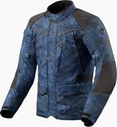 Rev'it! Jacket Voltiac 3 H2O Camo Blue XL - Maat - Jas