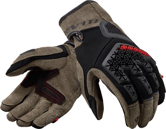 REV'IT! Gloves Mangrove Sand Black M - Maat M - Handschoen