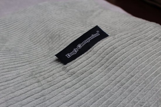 Dog's Companion - Housse amovible Ribcord vert menthe pour coussin / lit pour chien - XL - 140x95cm