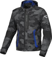 Macna Riggor Black Blue Jackets Textile Waterproof M - Maat - Jas