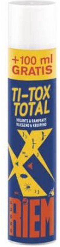 TI-Tox Total - Breed spectrum insecticide - RIEM - 0,5 L - 0,1 L - Spuitbussen