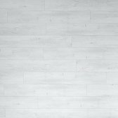ARTENS - Sols PVC - planches vinyle clic REVDA - sol vinyle - INTENSO - design bois - blanc - L.122 cm x L.18 cm - épaisseur 4,5 mm - 1,54 m² / 7 lames - classe de charge 34