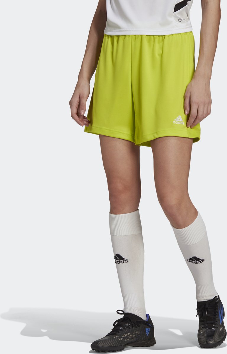 adidas Performance Entrada 22 Short Dames Geel