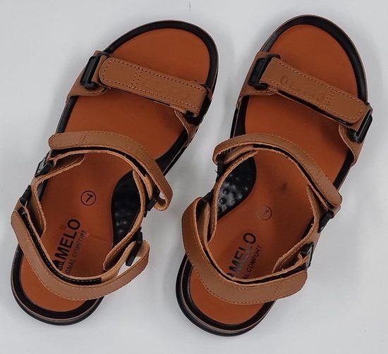 FLARUT Sandalen voor Heren Outdoorsandalen Trekkingsandalen Leer