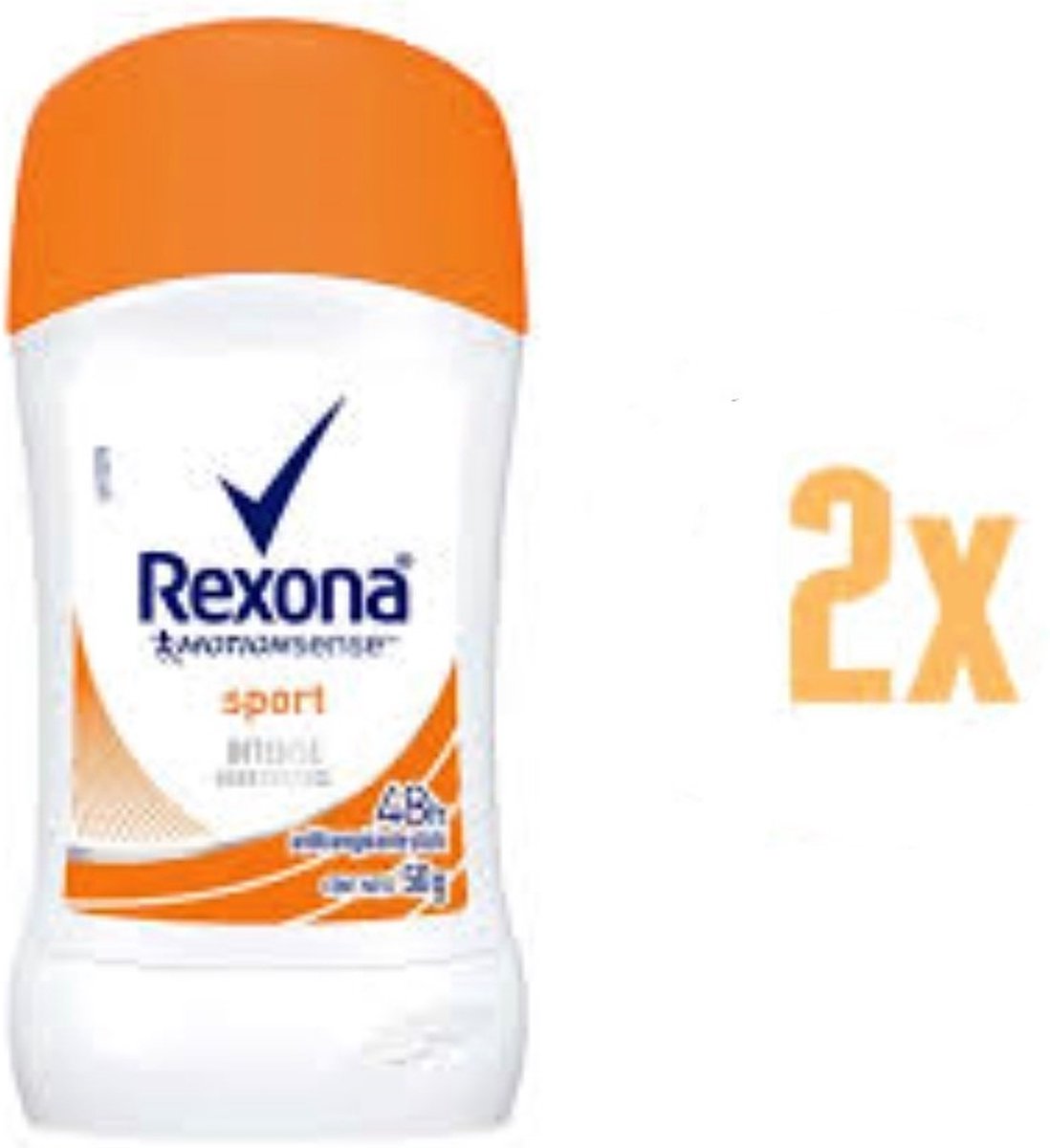Rexona Deodorant Stick - Sport Intense Women - 2 x 50 ml