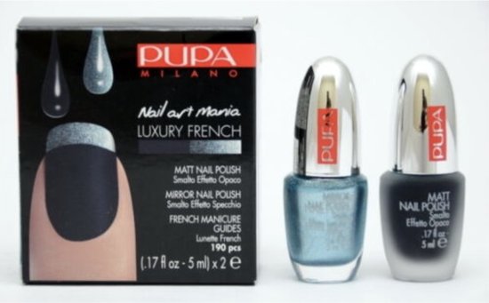 1. Pupa Milano Nail Art Mania Luxury French Manicure Kit - wide 7