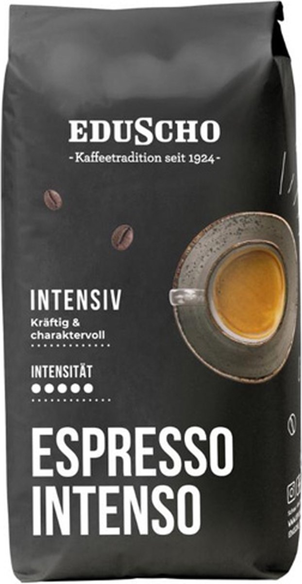 Eduscho Espresso Intenso - koffiebonen - 6 x 1 kg