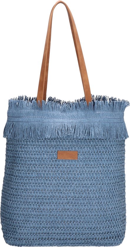 PE Florence Natural Life Shopper - Jeansblauw