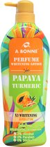 A Bonné Perfume whitening lotion Papaja en Kurkuma 500 m