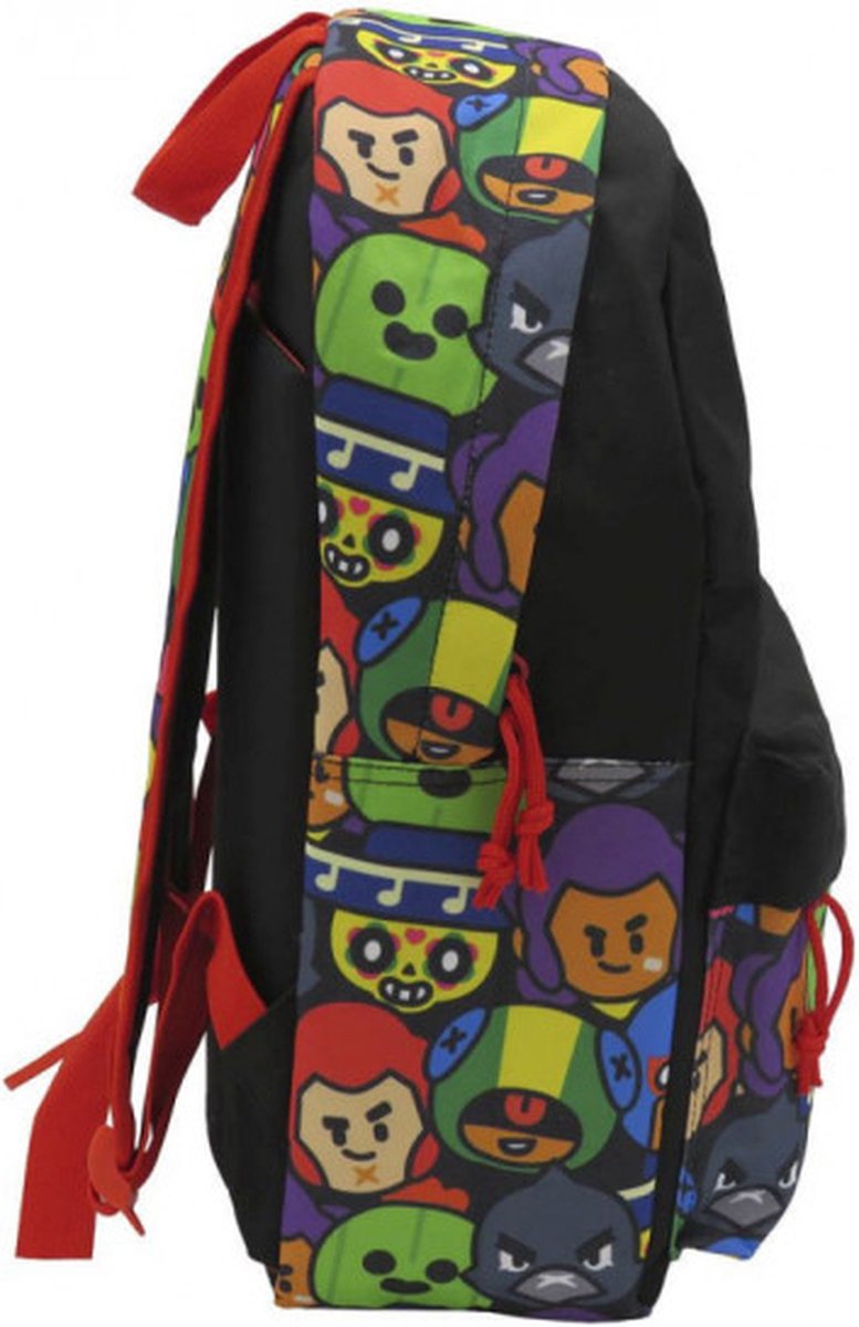CYPBRANDS Brawl Stars Rucksack Für Kinder – Leichter Schulrucksack 34x44 Cm Mit Offiziellem Lizenzdesign