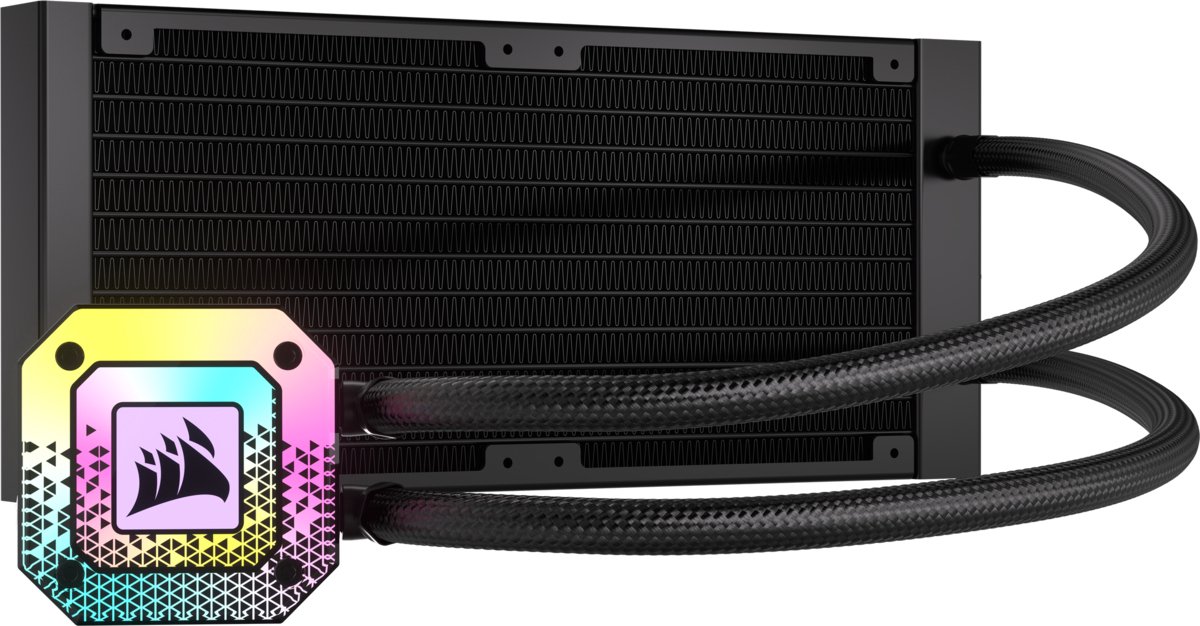 CORSAIR iCUE H100i ELITE CAPELLIX XT - Vloeistofkoelsysteem processor