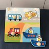 Afbeelding van het spelletje Educatief Speelgoed - Peuters - Montessori Speelgoed - Baby Puzzel - Montessori - Houten Puzzel - Speelgoed Bord - Puzzel Peuter - 1 Jaar - 2 Jaar - 3 Jaar - 4 Jaar