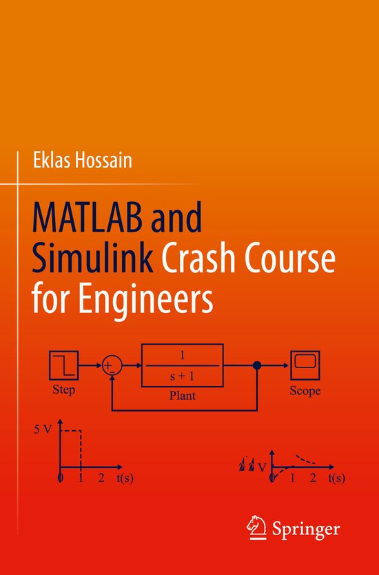 MATLAB and Simulink Crash Course for Engineers - cover