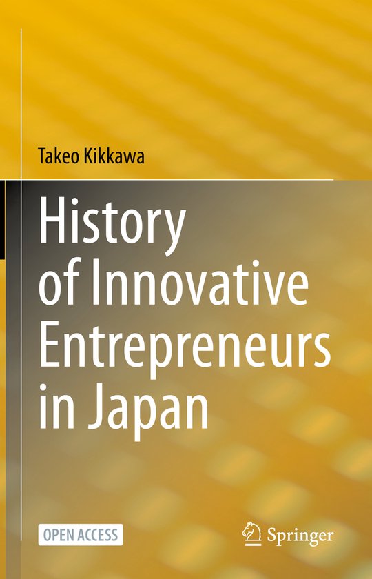 History of Innovative Entrepreneurs in Japan - cover