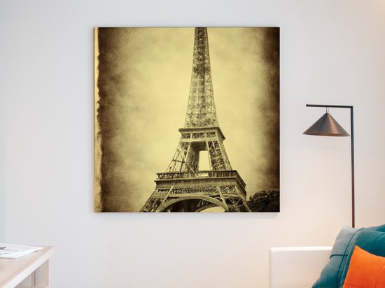 Old town | Old town | Kunst - 80x80 centimeter op Dibond | Foto op Dibond