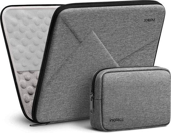 Housse 14 Pouces Pochette Ordinateur 14 Compatible avec Chromebook  Ultrabook Notebook Matebook D14, ThinkPad - Gris