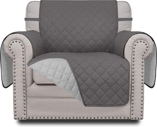 Kussenhoezen Stoelbescherming - Stoelbeschermer, Bankhoes, chair protector, waterproof, reversible, with cushion, suitable for all sofas,