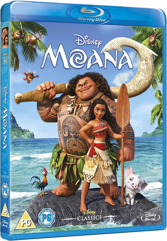 Moana [Blu-ray] [2016]