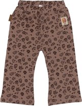 Frogs and Dogs-Jungle Flared Pants leopard-Taupe - Maat 50/56