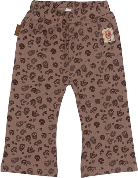 Frogs and Dogs-Pantalon évasé Jungle léopard-Taupe - Taille 50/56