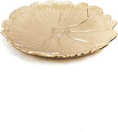 Housevitamin - Decoratieve tray 'Babet' (Goud, 30cm)