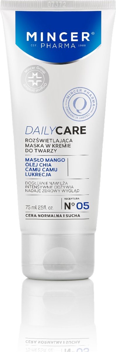 DailyCare verhelderend gezichtscrème masker nr.05 75ml