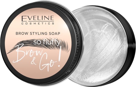 Eveline Cosmetics Brow & Go So Fluffy Styling Soap - Eveline Cosmetics