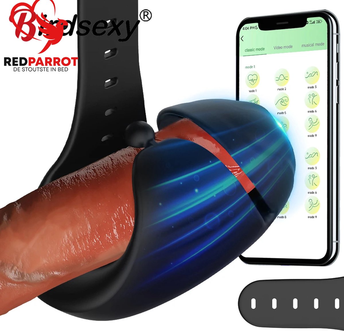 Goedkoopste Eikel masturbator Bluetooth PRO | Penis trainer | Eikel vibrator | Penis ring masturbator | Vertraagd klaarkomen | Vibrator voor mannen | Eikelvibrator | Trillen
