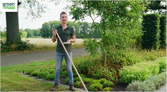 Marshalltown vervangingshandgreep, Gebogen houten handvat voor troffels uit Marshalltown, 39 mm