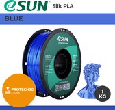 eSun - eSilk-PLA Filament, 1.75mm, Blue – 1kg